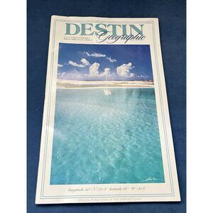 Vtg 2000 Destin Florida Magazine Tourist Publication Photographs Advertisements